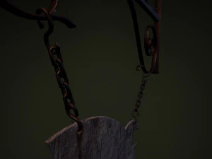 signe m&eacute;di&eacute;val Modèle 3D