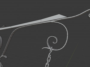 medieval sign 3D 模型