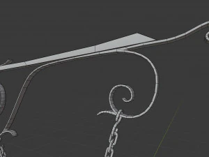 signe m&eacute;di&eacute;val Modèle 3D