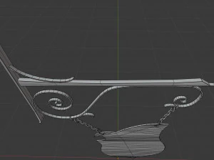 signe m&eacute;di&eacute;val Modèle 3D