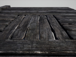 medieval gallows 3D 模型