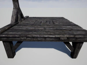 potence m&eacute;di&eacute;vale Modèle 3D