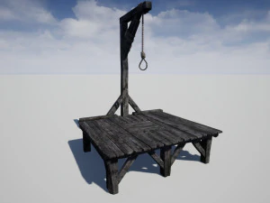 potence m&eacute;di&eacute;vale Modèle 3D