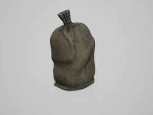 vieux sac Modèle 3D