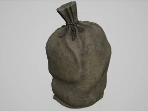 vieux sac Modèle 3D