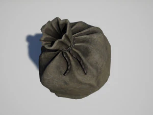 vieux sac Modèle 3D