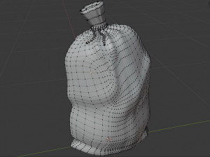 old bag 3D 모델
