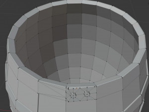 old barrel 3D 模型