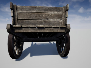 oldl cart 3D Model