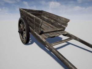 oldl cart 3D Model