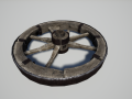 Broken Wheel 3D Model