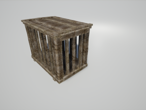 medieval cage collection 3D 모델