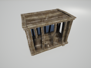 medieval cage collection 3D 모델
