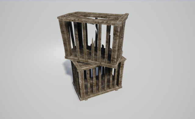 medieval cage collection 3D 모델 .c4d .max .obj .3ds .fbx .stl .blend 