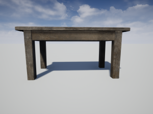 old table 3D Модель