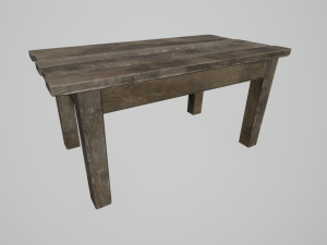 old table 3D Модель