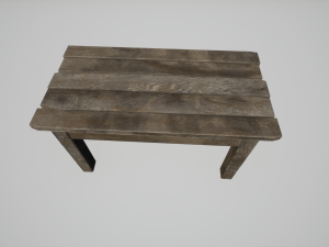 old table 3D Модель