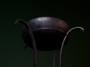fantasy brazier 3D Модель