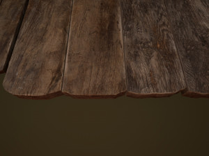 medieval furniture collection Model 3D