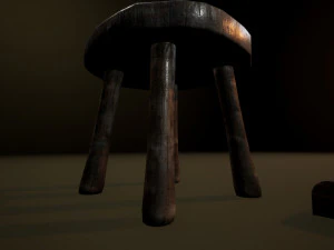 medieval furniture collection 3D Model