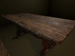 medieval furniture collection 3D Model