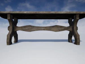 medieval furniture collection 3D Model