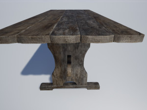 medieval furniture collection Model 3D