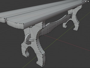 medieval furniture collection Model 3D