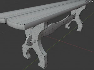 medieval furniture collection 3D Model