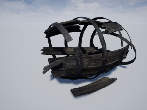 barrel debris collection 3D Модель
