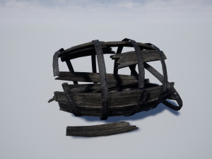 barrel debris collection 3D Модель