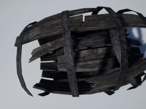 barrel debris collection 3D Model