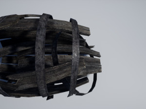 barrel debris collection 3D Модель