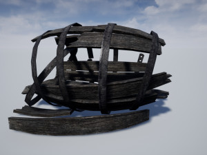 barrel debris collection 3D Модель