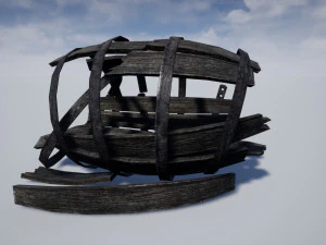 barrel debris collection 3D Model