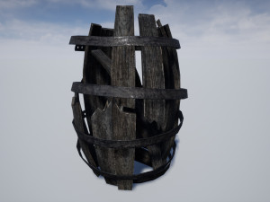 barrel debris collection 3D Модель