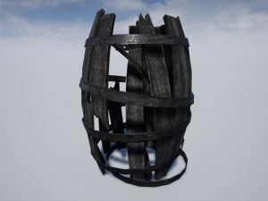 barrel debris collection 3D Model