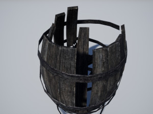 barrel debris collection 3D Модель