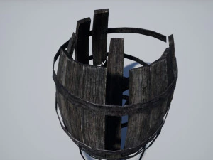 barrel debris collection 3D Model