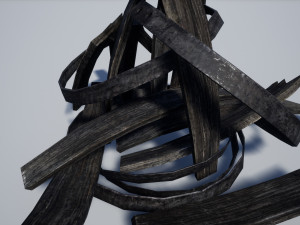 barrel debris collection 3D Модель