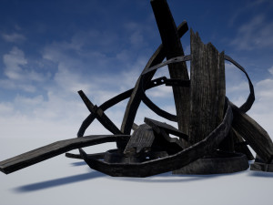 barrel debris collection 3D Модель
