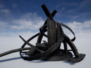 barrel debris collection 3D Model