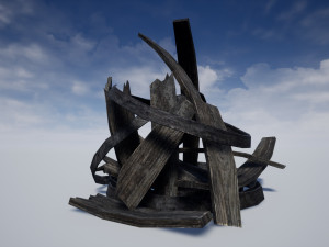 barrel debris collection 3D Модель