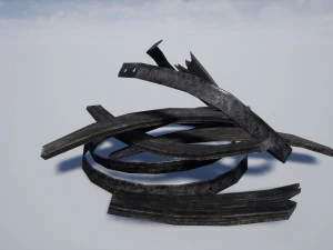 barrel debris collection 3D Model