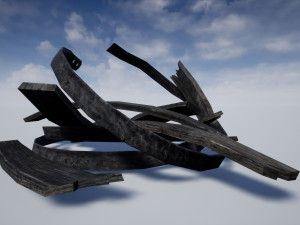 barrel debris collection 3D Модель