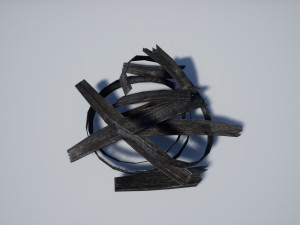 barrel debris collection 3D Модель