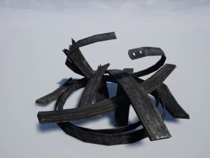 barrel debris collection 3D Model