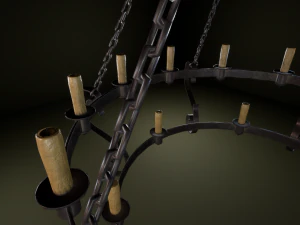 medieval chandelier 3D Model