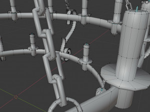 medieval chandelier 3D-Modell