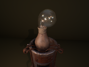 alchemical stove set Modello 3D